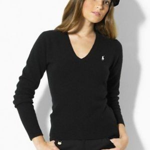 Polo Ralph Lauren cotton long-sleeve v-neck shirt